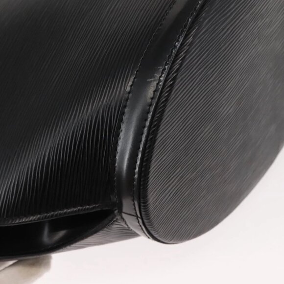 LOUIS VUITTON Epi Saint Jacques Shopping Shoulder Bag Black M52262 Auth 147032 - Picture 5 of 16